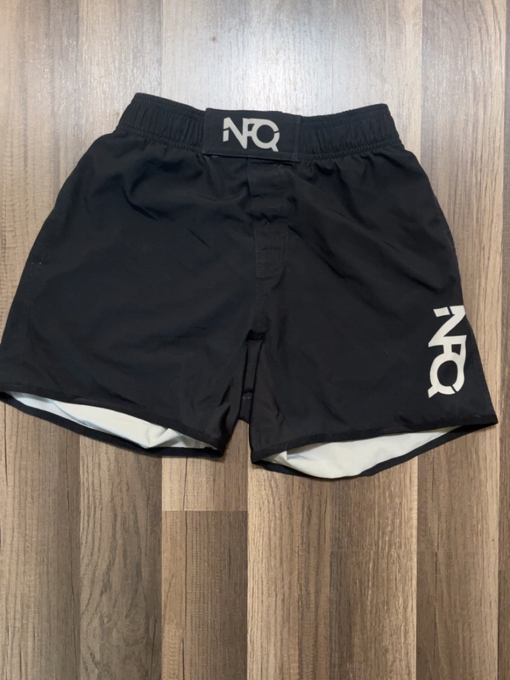 NFQ Mens Black Small Athletic Training Shorts